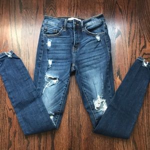 KanCan Skinny High-Wasted Jeans